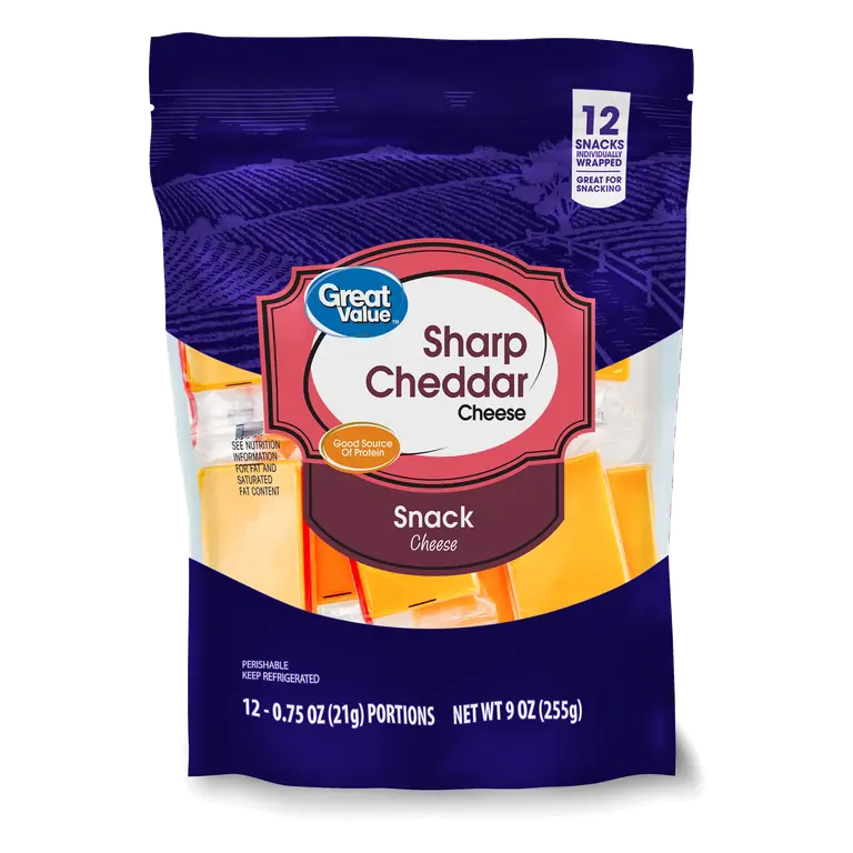 Sharp Cheddar Snack Cheese