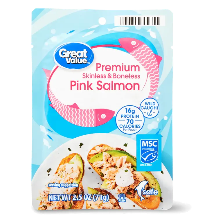 Skinless & Boneless Pink Salmon