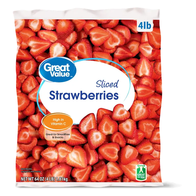 Sliced Strawberries
