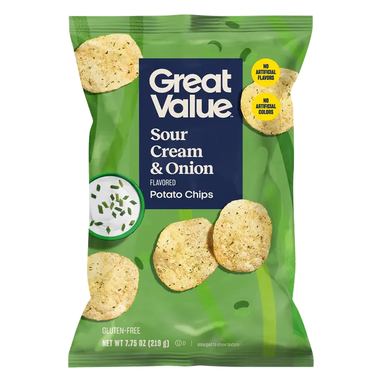 Sour Cream & Onion Potato Chips
