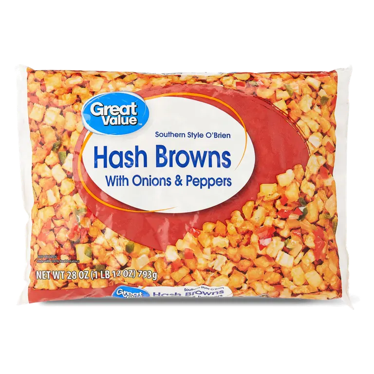 Southern Style O'Brien Hash Browns with Onions & Peppers