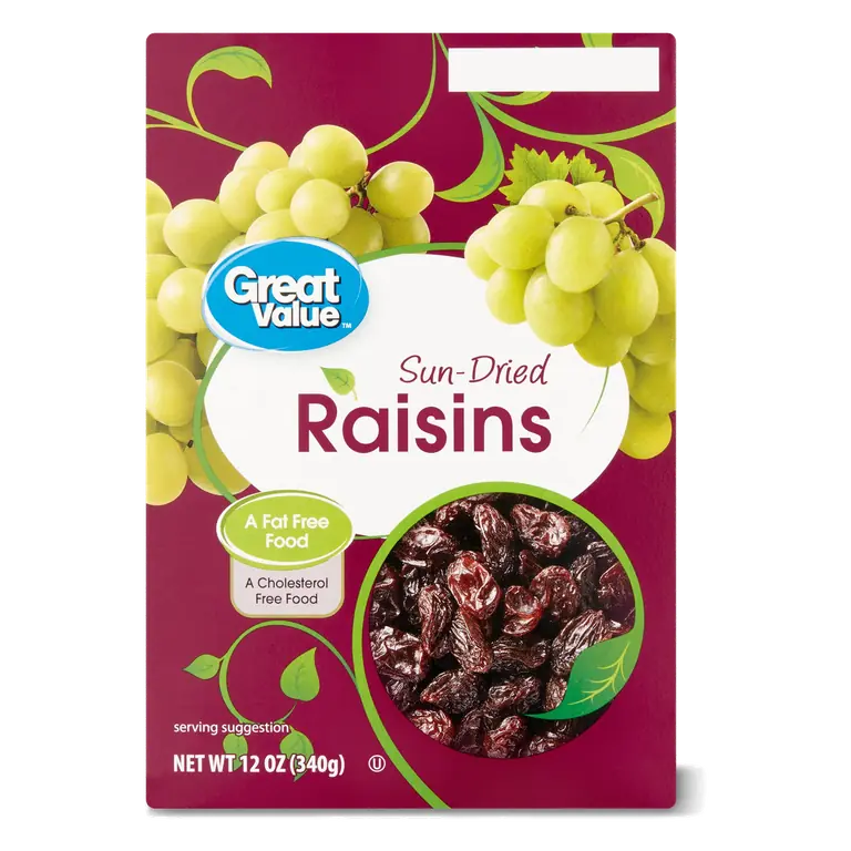 Sun-Dried Raisins 12 oz Bag in a Box