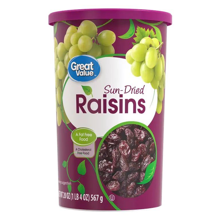 Sun-Dried Raisins 20oz Resealable Canister