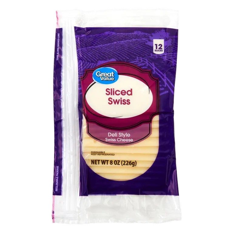 Swiss Deli Style Sliced Cheese
