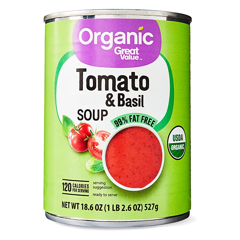 Tomato Basil Organic Soup