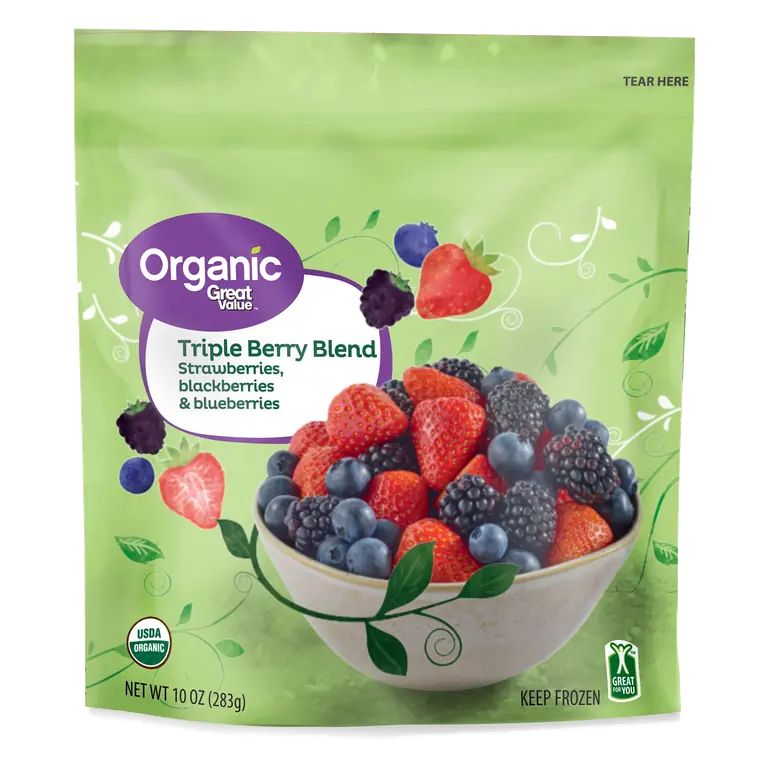 Triple Berry Blend Organic Strawberries