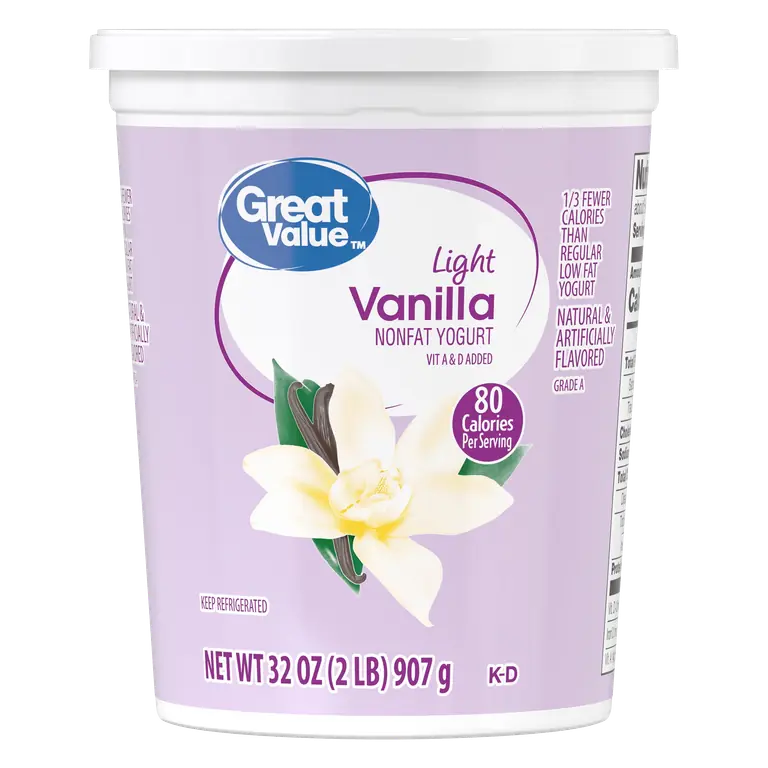 Vanilla Light Nonfat Yogurt