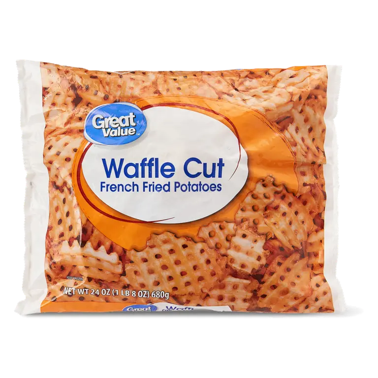Waffle Cut French Fried Potatoes