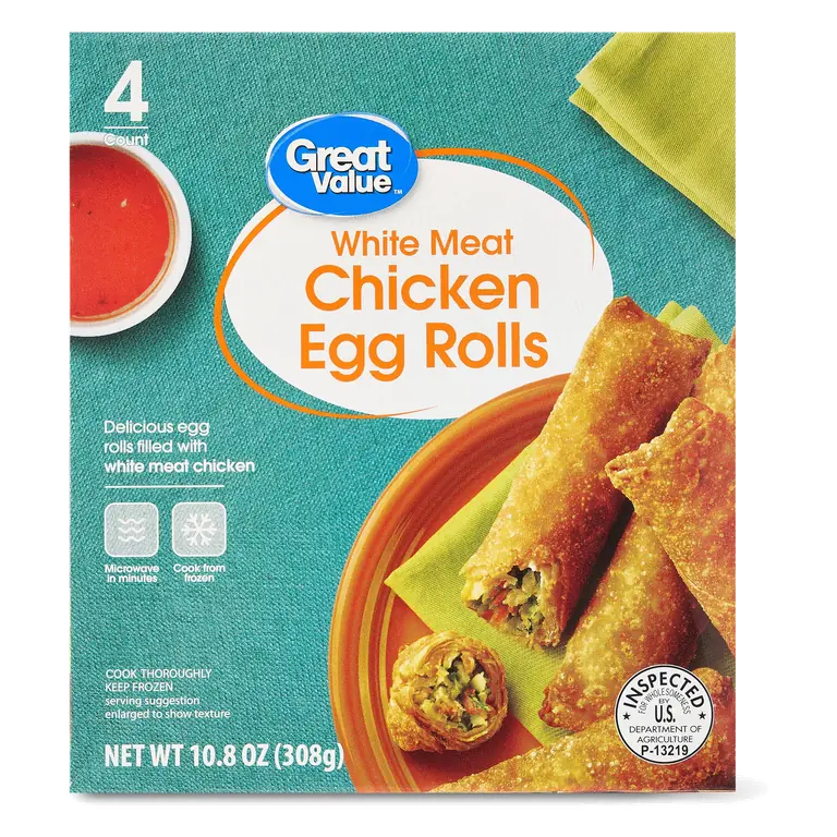 White Meat Chicken Egg Rolls