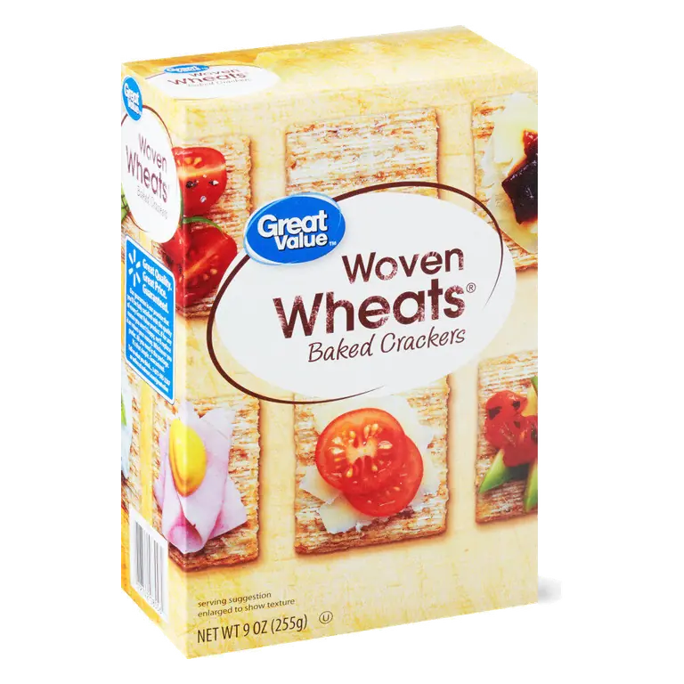 Woven Wheats Baked Crackers