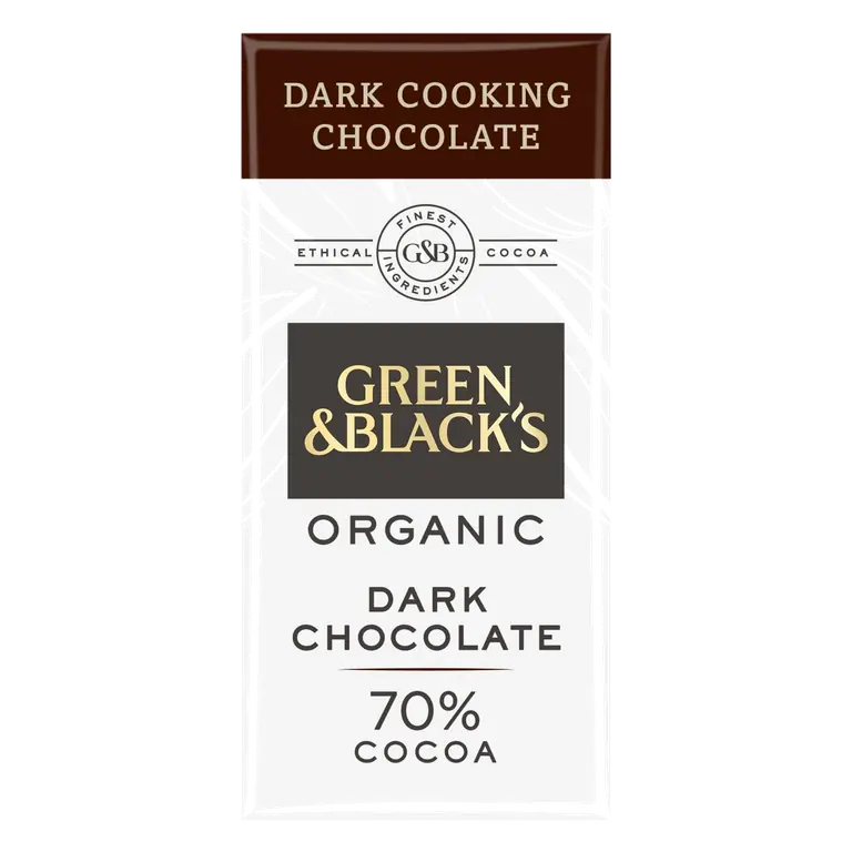 Organic Dark Cooking Chocolate Bar 150g
