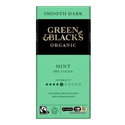 Smooth Dark Chocolate Mint Bar