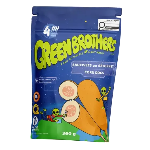 Vegan Frozen Corndogs 360 g
