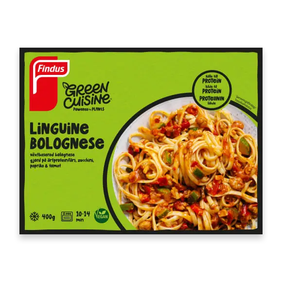 Linguine Bolognese Vegansk Fryst/1 Port