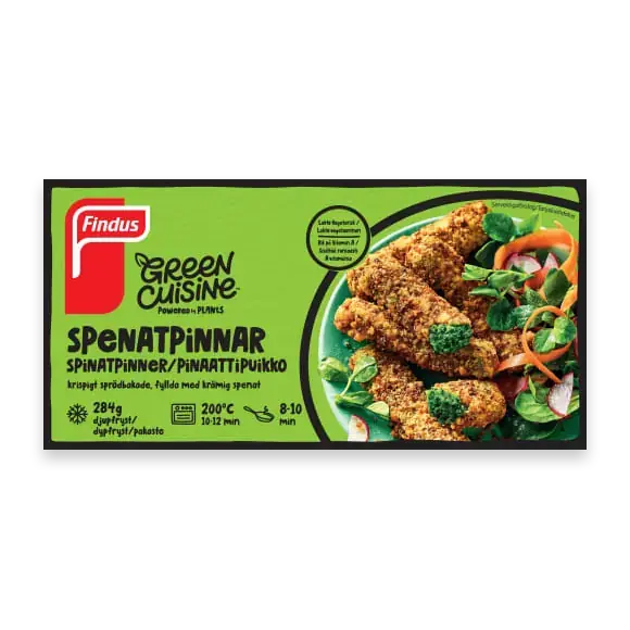 Spenatpinnar Frysta