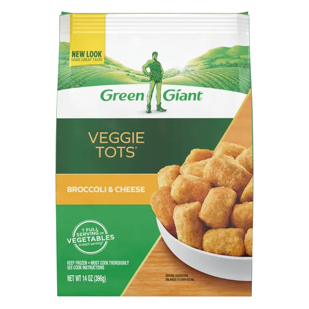 Broccoli & Cheese Veggie Tots Frozen