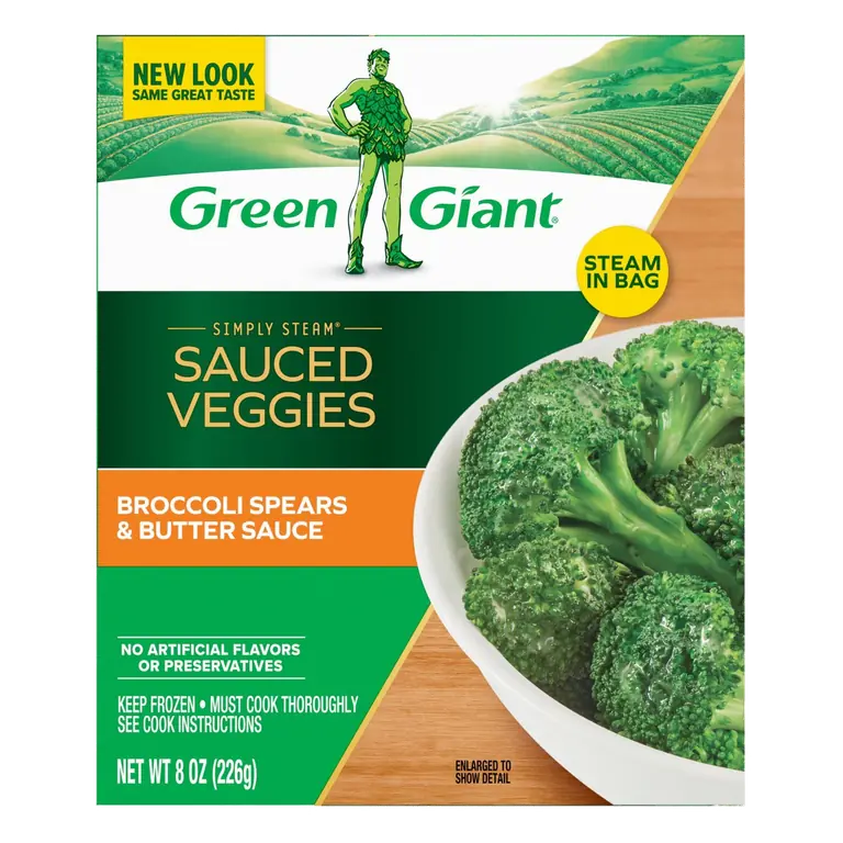 Broccoli Spears & Butter Sauce