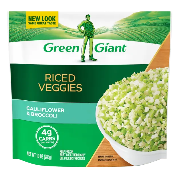 Cauliflower & Broccoli Riced Veggies Frozen