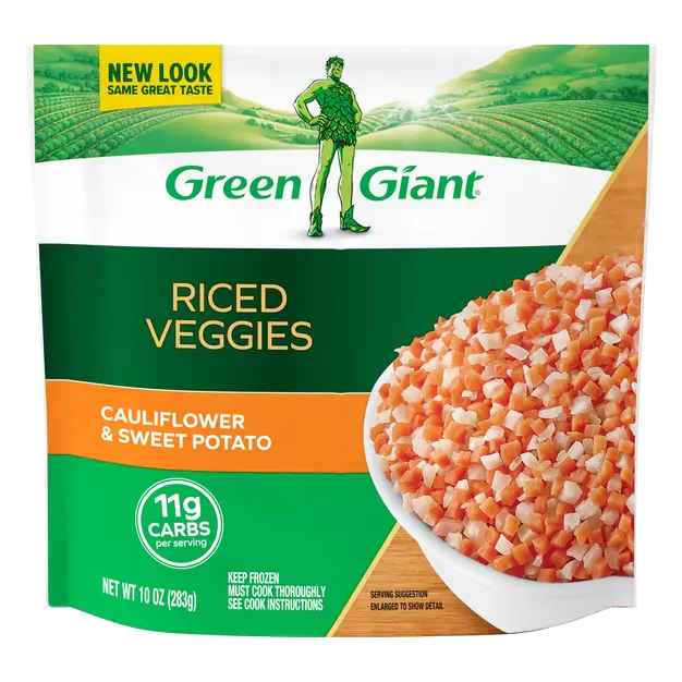 Cauliflower & Sweet Potato Riced Veggies Frozen