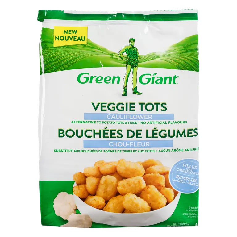 Frozen Veggie Tots Cauliflower 454 g