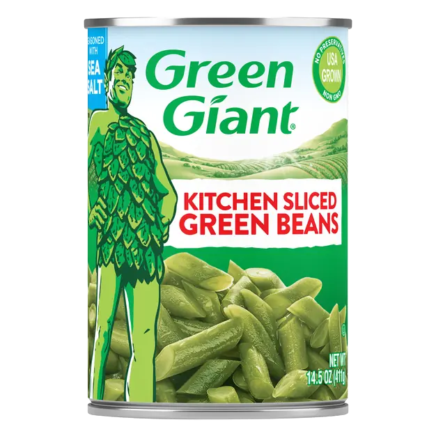 Kitchen Sliced Green Beans with Sea Salt
