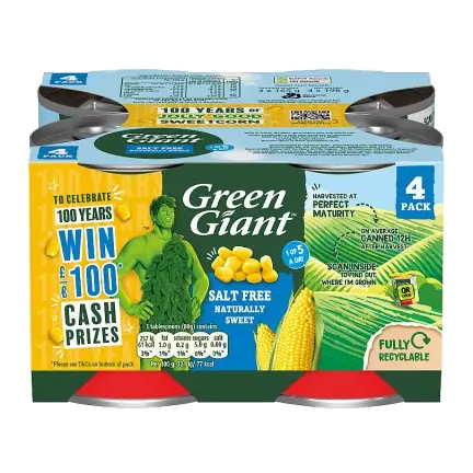 No Added Salt Sweetcorn