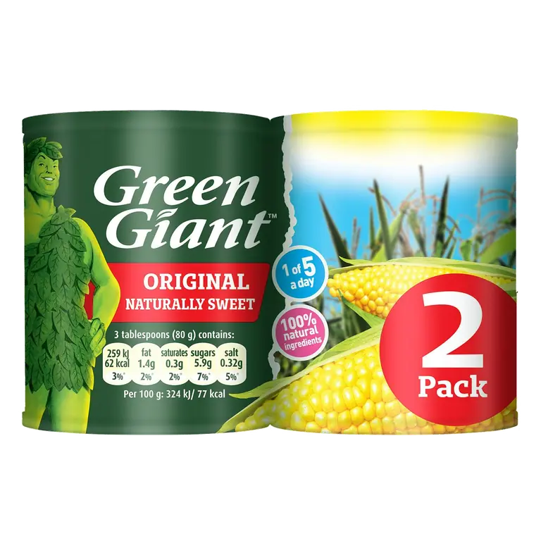 Original Sweetcorn 2 x 198g