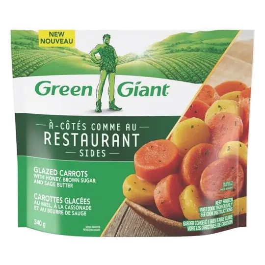Restaurant Glazed Carrots With Honey Brown Sugar And Sage Butter 340 g