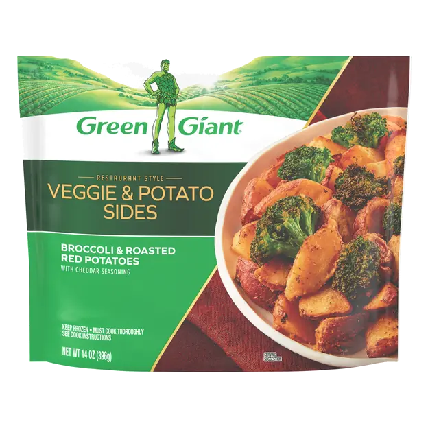 Restaurant Style Broccoli & Roasted Red Potatoes Frozen