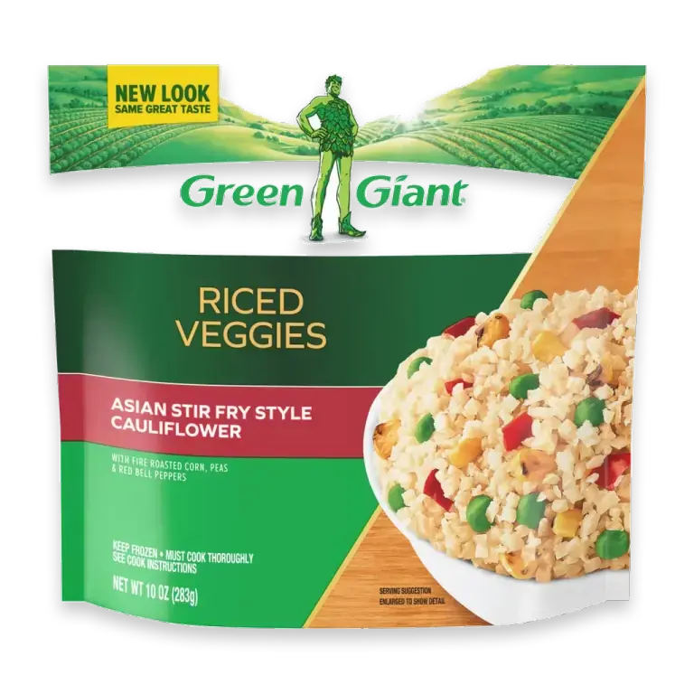 Riced Veggies, Asian Stir Fry Style Cauliflower