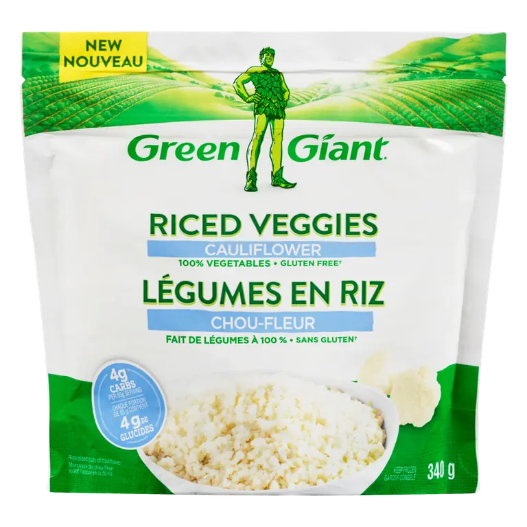 Riced Veggies Cauliflower 340 g (frozen)