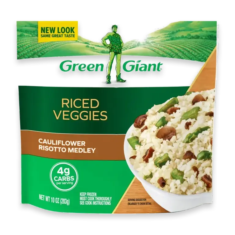 Riced Veggies Cauliflower Risotto Medley, Frozen Side Dish