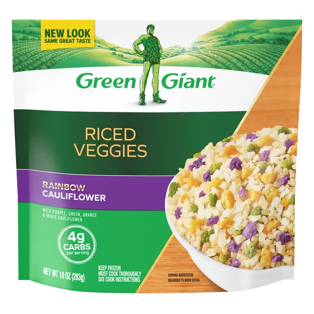 Riced Veggies Rainbow Cauliflower Frozen