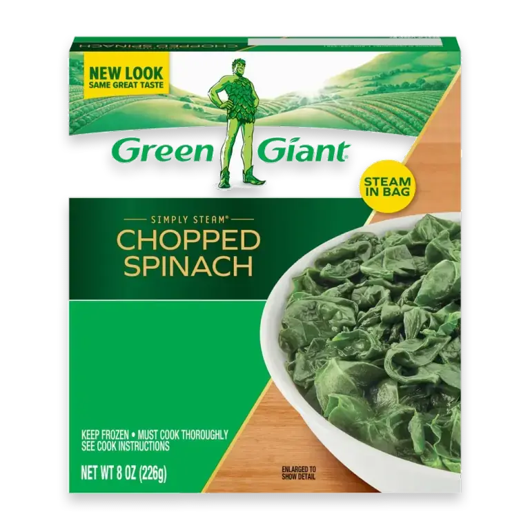 Simply Steam Chopped Spinach