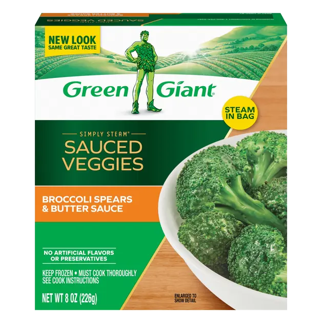 Simply Steam Lightly Sauced Broccoli Spears & Butter Frozen