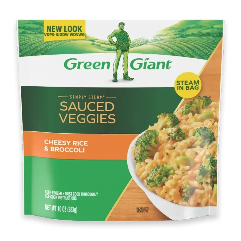 Simply Steam Lightly Sauced Cheesy Rice & Broccoli