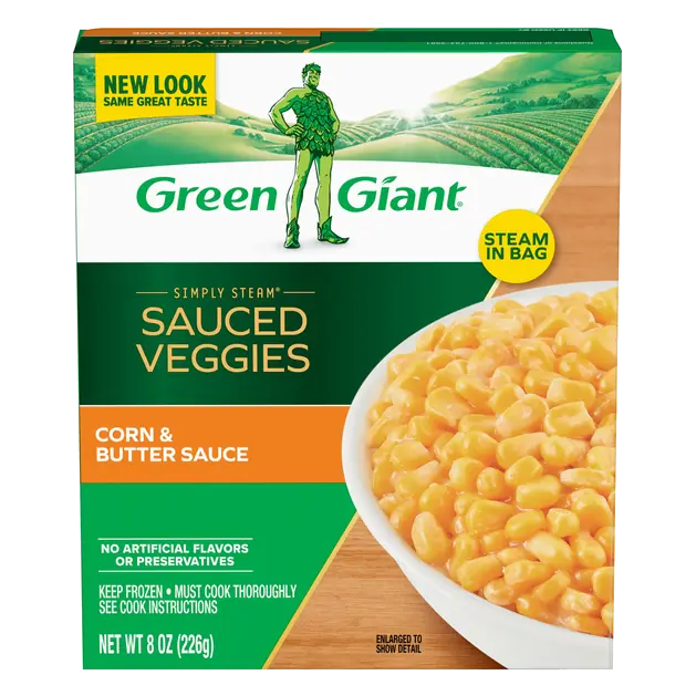 Simply Steam Lightly Sauced Corn & Butter Frozen