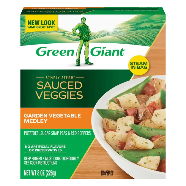Simply Steam Lightly Sauced Garden Vegetable Medley Frozen