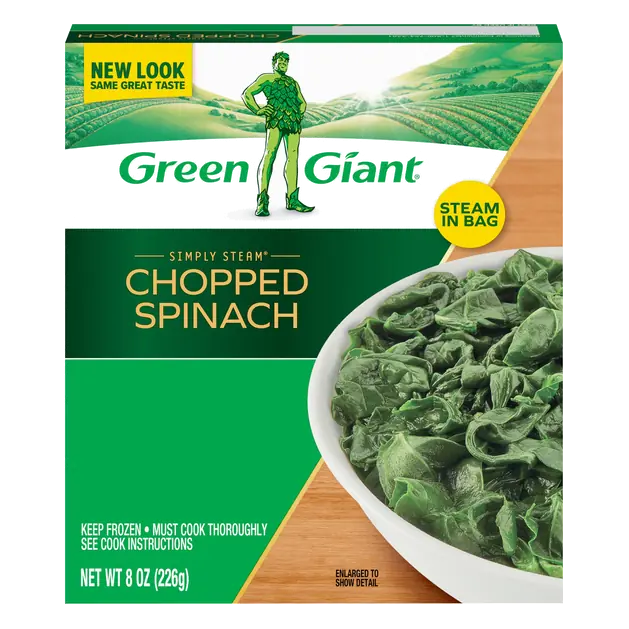 Simply Steam No Sauce Chopped Spinach Frozen