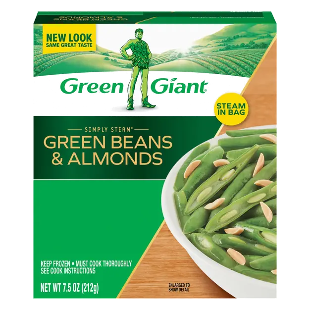 Simply Steam No Sauce Green Beans & Almonds Frozen