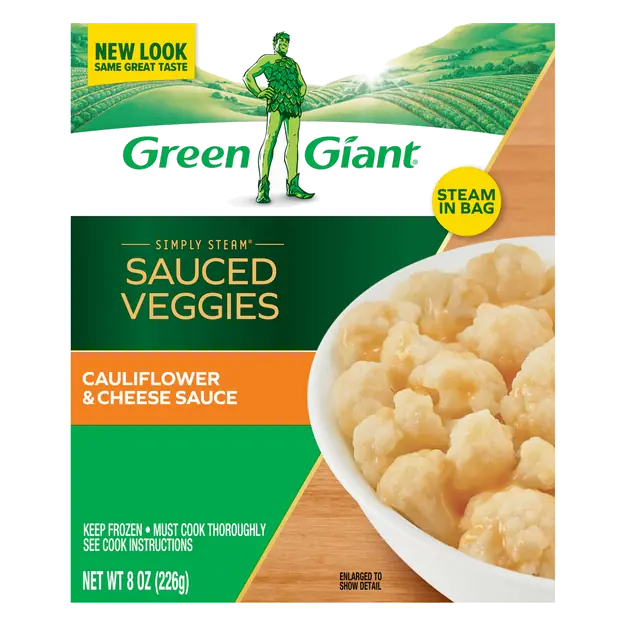 Simply Steam Sauced Cauliflower & Cheese Frozen