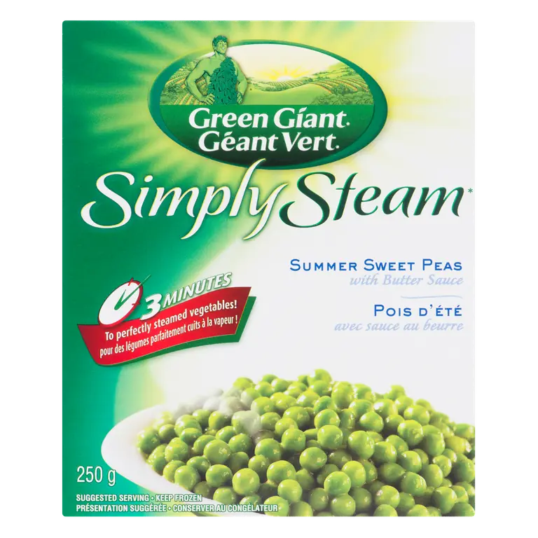 Simply Steam Summer Sweet Peas 250 g (frozen)