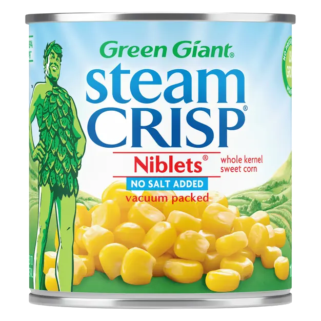 Steam Crisp No Salt Added Niblets Whole Kernel Corn