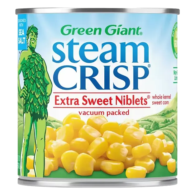 Steam Crisp Sweet Corn, Whole Kernel, Extra Sweet Niblets