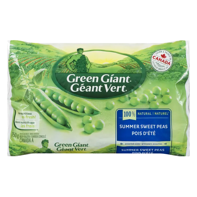 Summer Frozen Vegetables Sweet Peas 750 g