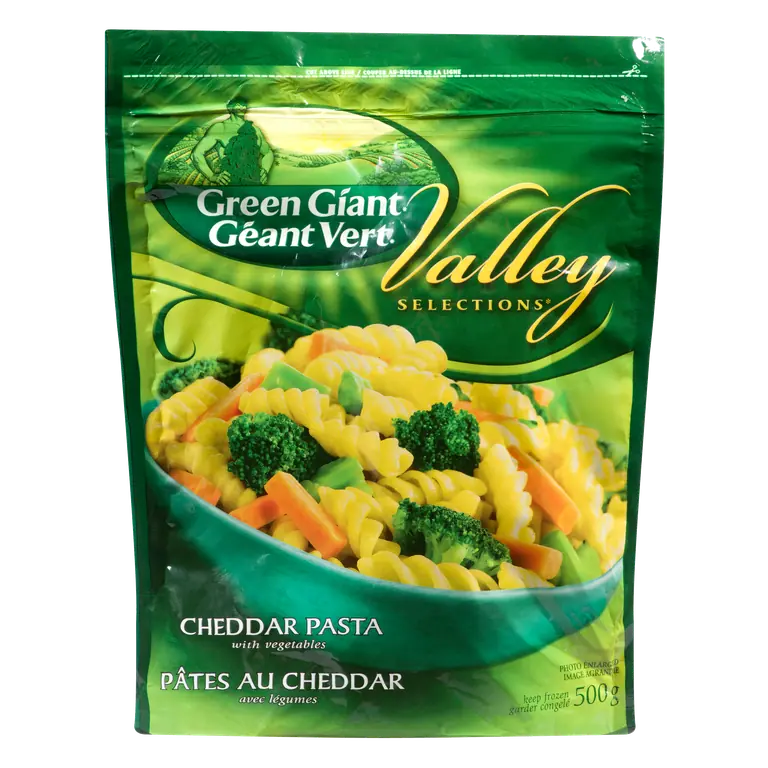 Valley Selections Pasta Cheddar 500 g (frozen)