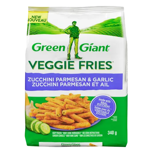 Zucchini Garlic & Parmesan Veggie Fries 340 g (frozen)