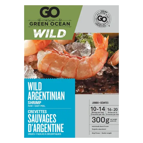 Frozen Wild Argentinian Shrimp 300 g