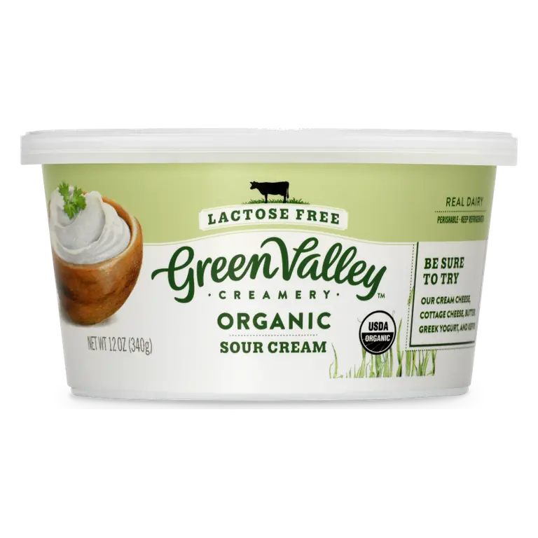 Lactose Free Organic Sour Cream