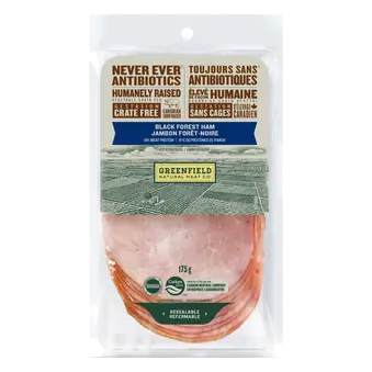 Greenfield Natural Meat Deli Black Forest Ham 175 g